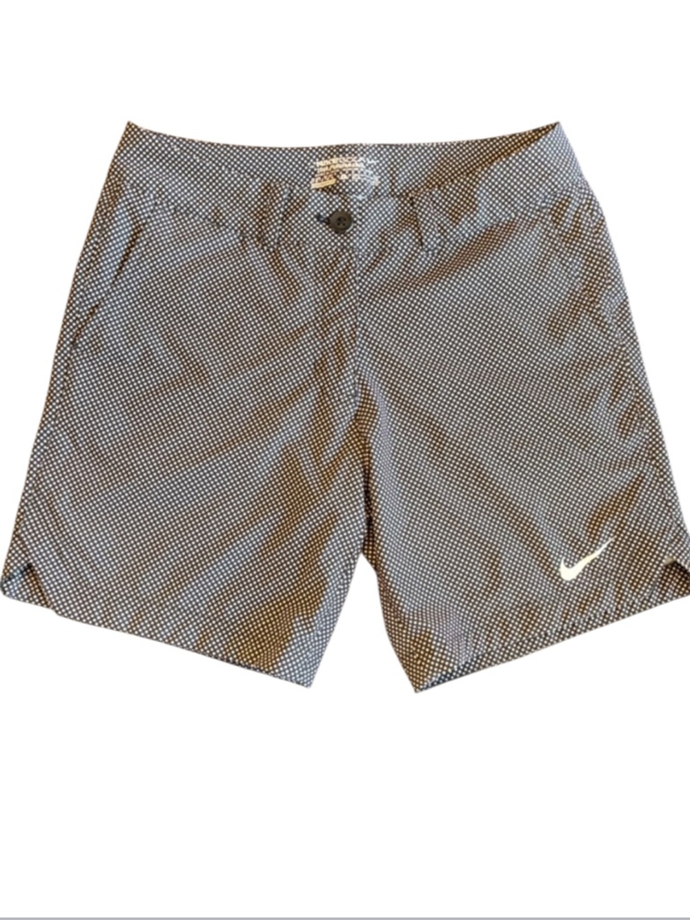 Women’s Nike Golf Performance blue polka dot shorts size 6